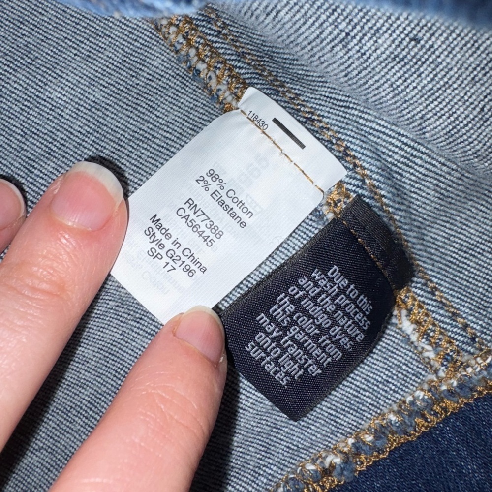 Madewell Denim A-Line Mini Skirt with Front Snap Buttons Size 00 - Picture 6 of 6